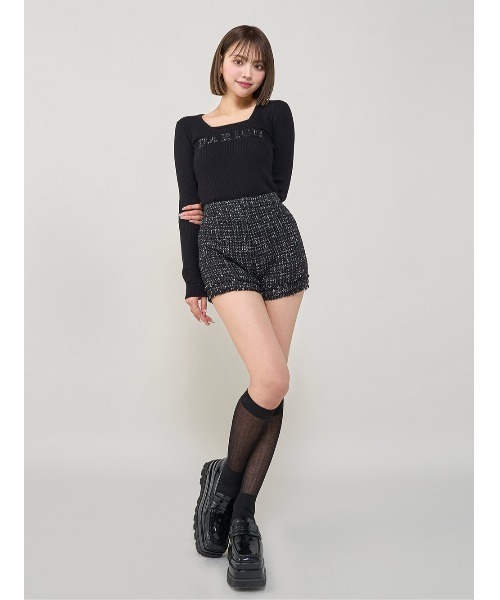 「Darich」 ショートパンツ S ブラック レディース_画像5