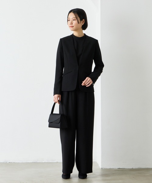 「AIMER」 セットアップ 9号 ブラック レディース_画像5