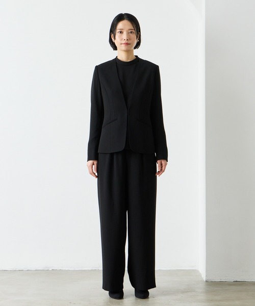 「AIMER」 セットアップ 9号 ブラック レディース_画像8