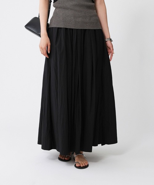 BABYLONE（バビロン） プリーツスカート フリー ホワイト レディース