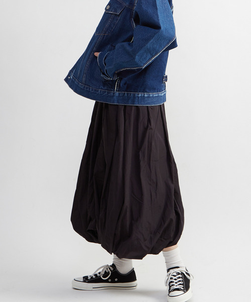CONVERSE TOKYO スカート TWIST GATHERD BALLOON SKIRT : ZOZOTOWN