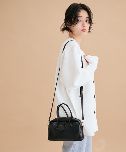 「ADAM ET ROPE'」 ショルダーバッグ FREE ブラック レディース_画像2