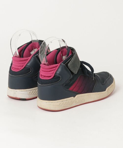 「MAD FOOT」 ハイカットスニーカー 23cm ネイビー レディース_画像2