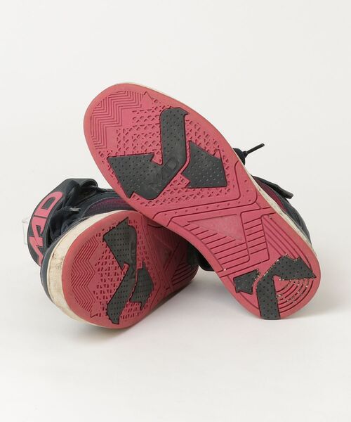 「MAD FOOT」 ハイカットスニーカー 23cm ネイビー レディース_画像3