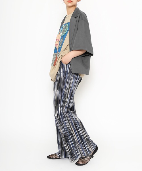 「PUNYUS」 イージーパンツ 1 イエロー レディース_画像3