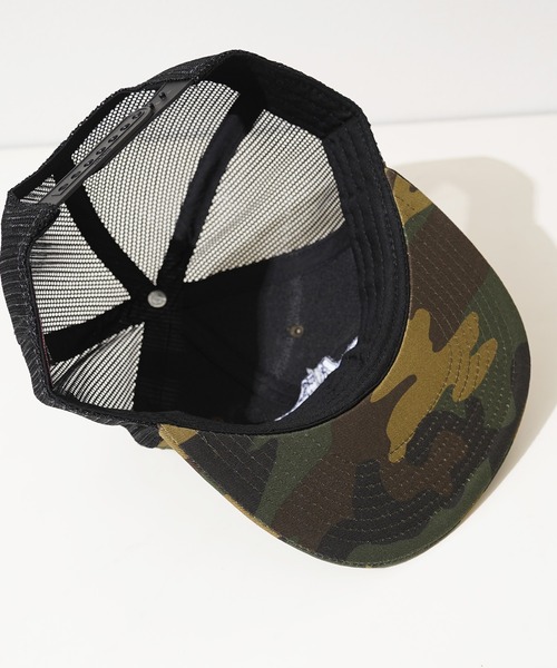 希少　INDEPENDENT アイアンクロス　カモ柄　メッシュキャップ MEMORY メッシュキャップ キャップ 帽子 「MEMORY」-ZOZOTOWN限定