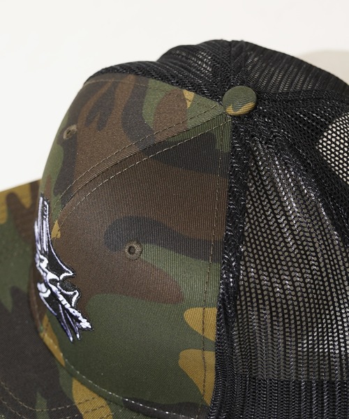 希少　INDEPENDENT アイアンクロス　カモ柄　メッシュキャップ MEMORY メッシュキャップ キャップ 帽子 「MEMORY」-ZOZOTOWN限定