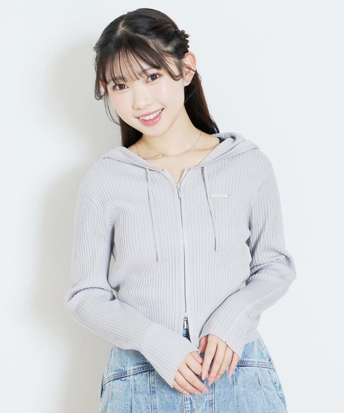 LOVETOXIC パーカー 「LTXC」「アラエル」リブZIPパーカー キッズ 子供