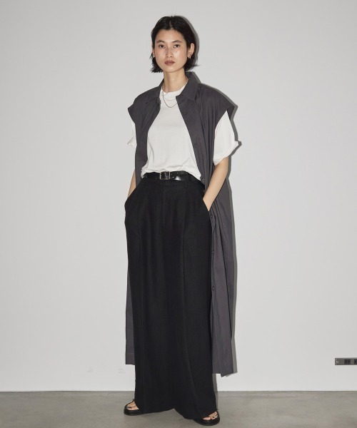 TODAYFUL 「TODAYFUL」 シャツワンピース 36inch ブラウン レディース