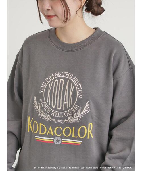 tシャツ 「KODAK」ロゴプリントスウェット レディース : ZOZOTOWN