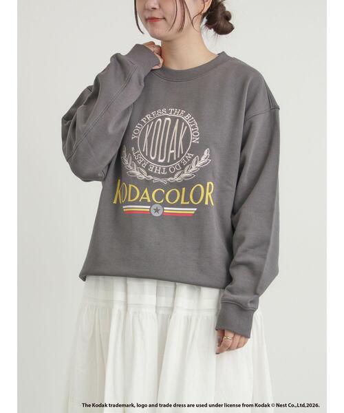 tシャツ 「KODAK」ロゴプリントスウェット レディース : ZOZOTOWN