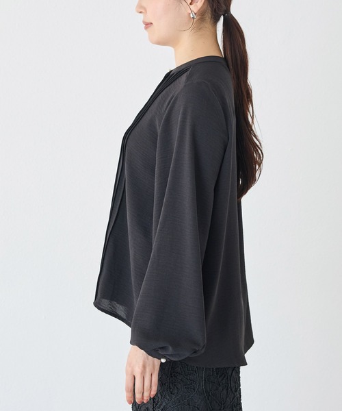 「INCEDE」 長袖ブラウス L ホワイト系その他 レディース_画像3