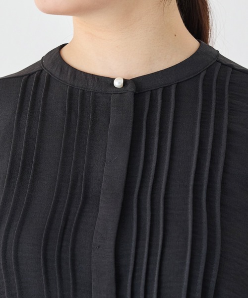 「INCEDE」 長袖ブラウス L ホワイト系その他 レディース_画像5