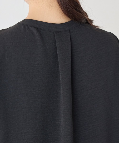 「INCEDE」 長袖ブラウス L ホワイト系その他 レディース_画像6