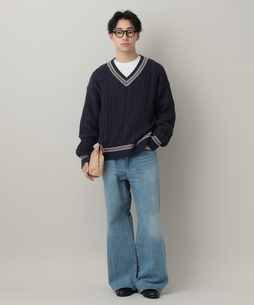 RAGEBLUE（レイジブルー） セーター ニット Tilden V-neck knit