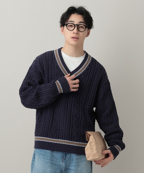 RAGEBLUE（レイジブルー） セーター ニット Tilden V-neck knit