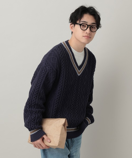 RAGEBLUE（レイジブルー） セーター ニット Tilden V-neck knit