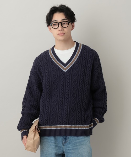 RAGEBLUE（レイジブルー） セーター ニット Tilden V-neck knit
