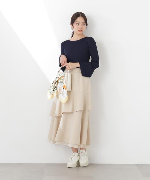 FRAY I.Dフリルティアードスカート 完売 FRAY I.Dフリルティアード