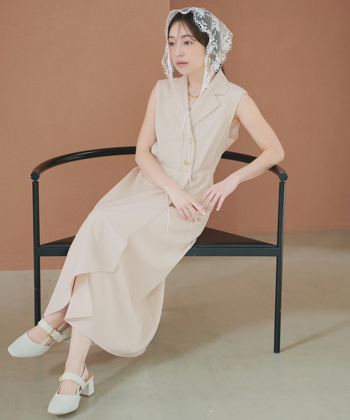 natural couture ワンピース 金釦テーラーワンピース : ZOZOTOWN Yahoo