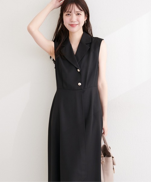 【土日セール中】 natural couture 金釦テーラーワンピース natural couture｜金釦テーラーワンピース | Rakuten Fashion(楽天