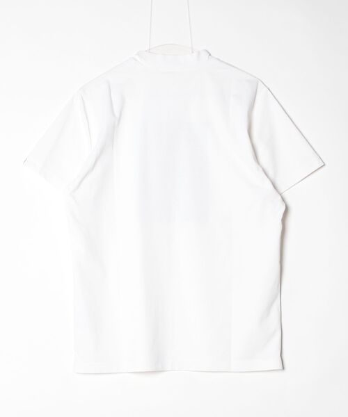 and per se（アンパスィ） tシャツ リファインドライ半袖モックネック