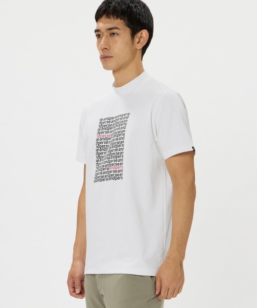 【新品LL】and per se リファインドライ 半袖モックネックシャツ and per se（アンパスィ） tシャツ リファインドライ半袖モックネック