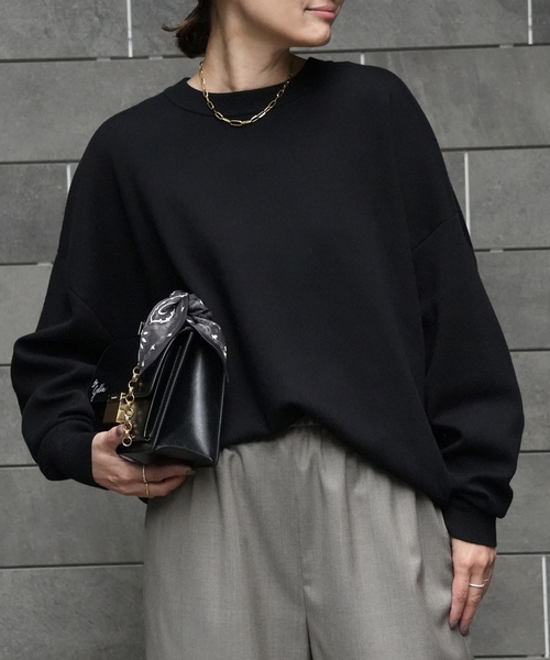 美品 EVERYDAY I LIKE.シアーリネンプルオーバー ブラック