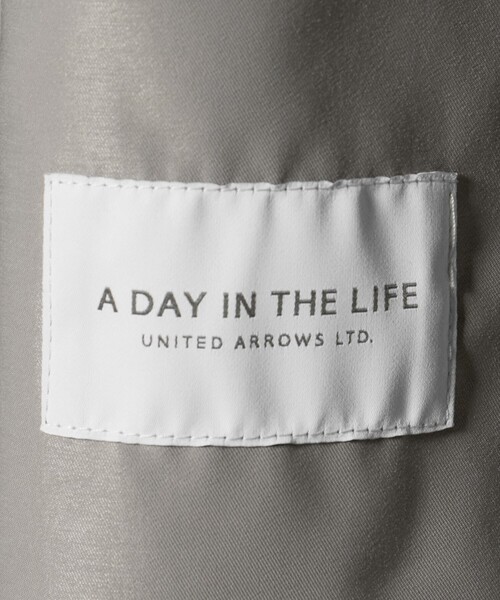 コート アウター ツイル ドロスト フードコート ‐撥水‐ 「A DAY IN THE LIFE」 レディースの画像