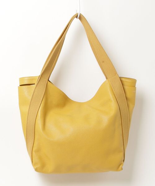 「GIANNI CHIARINI」 ワンポイントトートバッグ - イエロー レディース_画像2