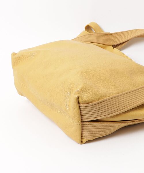 「GIANNI CHIARINI」 ワンポイントトートバッグ - イエロー レディース_画像3