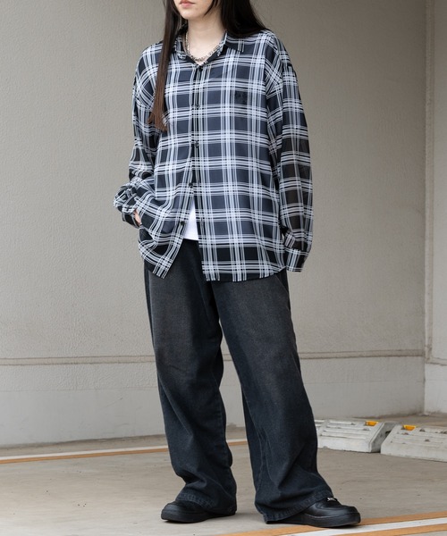 入手困難！！AiE レオパードシャツ 未使用品 M Limited Line Naive Magic シャツ 「a」アソート総柄 ロングスリーブ