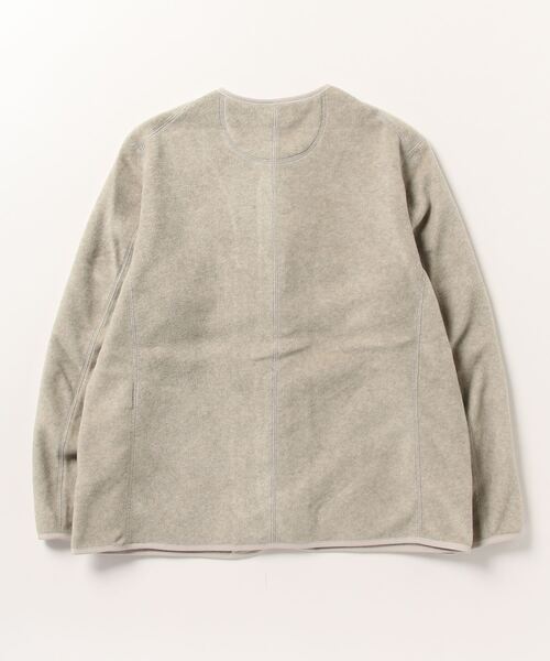 Danton（ダントン） ノーカラージャケット 36 ベージュ系その他