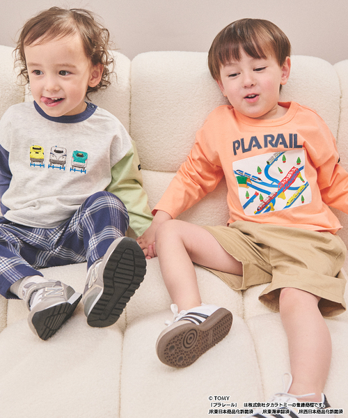 petit main tシャツ 「プラレール」アソート長袖Tシャツ キッズ 子供服