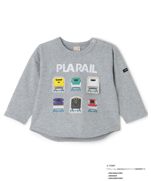 petit main tシャツ 「プラレール」アソート長袖Tシャツ キッズ 子供服