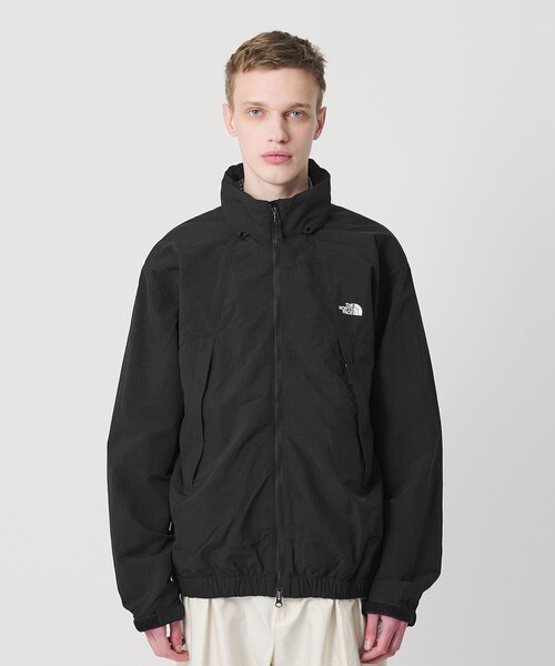 ●ノースフェイスナイロンジャケットジャンパー/L THE NORTH FACE (ザ ノースフェイス) プリント フルジップ パーカー