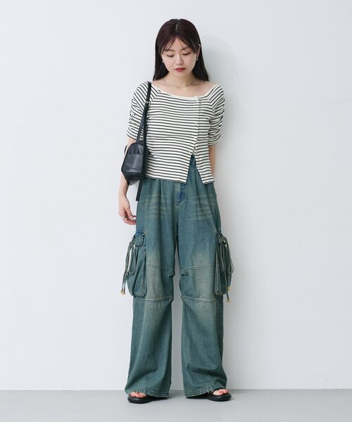 「Kastane」 カーディガン FREE アイボリー レディース_画像6