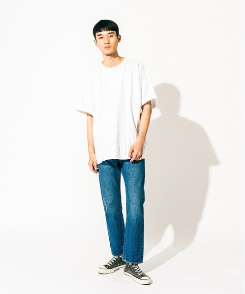 「JOURNAL STANDARD relume」 デニムパンツ「Levi’sコラボ」 28 ブルー メンズの画像