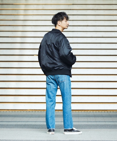 「JOURNAL STANDARD relume」 デニムパンツ「Levi’sコラボ」 28 ブルー メンズの画像