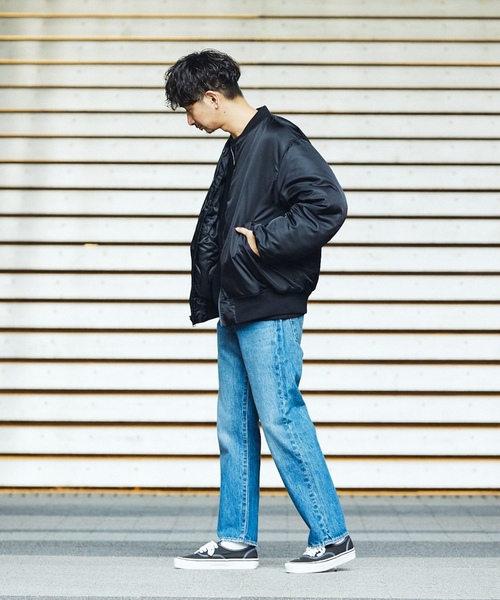 「JOURNAL STANDARD relume」 デニムパンツ「Levi’sコラボ」 28 ブルー メンズの画像