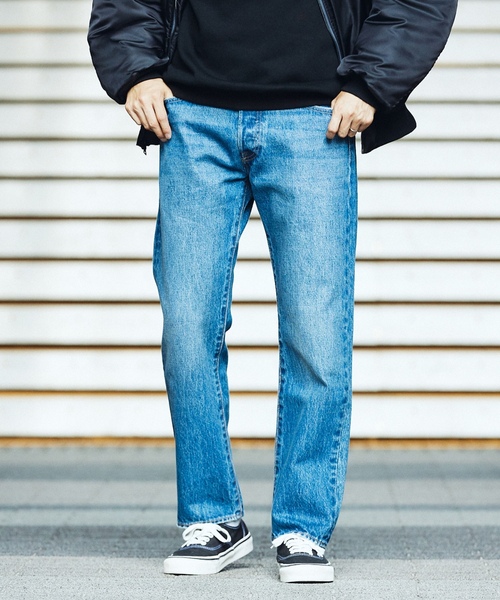 「JOURNAL STANDARD relume」 デニムパンツ「Levi’sコラボ」 28 ブルー メンズの画像