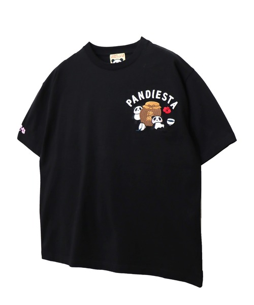 PANDIESTA（パンディエスタ） tシャツ はいさいパンダTシャツ(M2