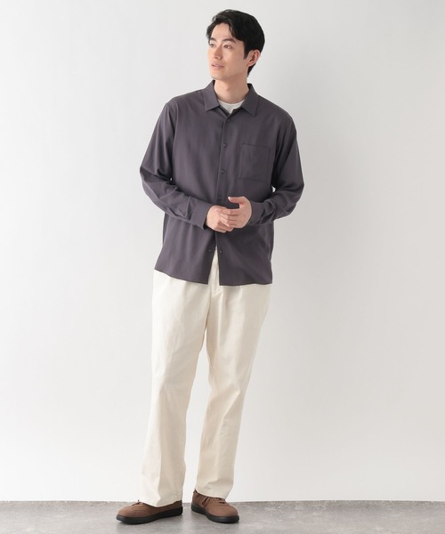 「GLOBAL WORK」 長袖シャツ X-LARGE グリーン メンズ_画像8