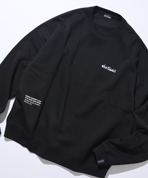 「FREAK'S STORE」 スウェットカットソー MEDIUM アッシュグレー メンズ_画像3