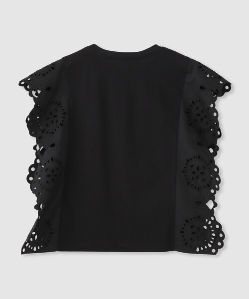 LOULOU WILLOUGHBY（ルルウィルビー） tシャツ 半袖 スカラレース