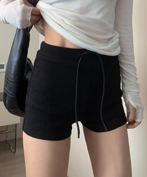 パンツ ストレッチマイクロショートパンツ レディース : ZOZOTOWN