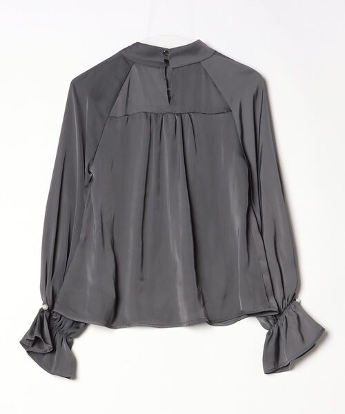「RUIRUE BOUTIQUE」 長袖ブラウス M チャコールグレー レディース_画像2