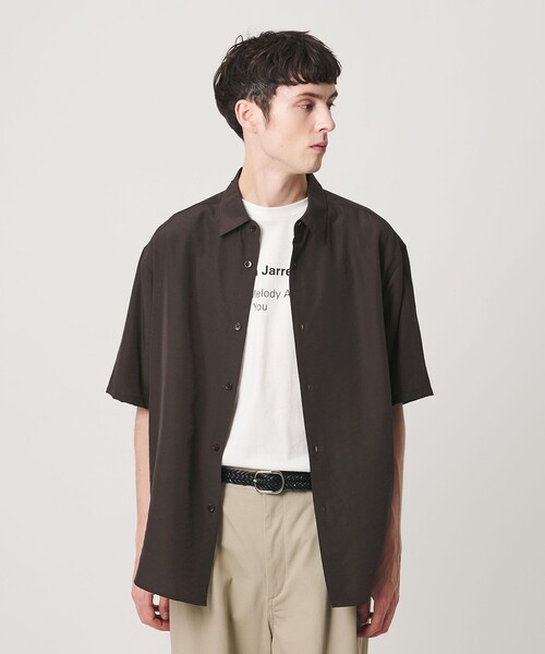 シャツ シーン ナイロン レギュラー シャツ GRANDE型 メンズの画像