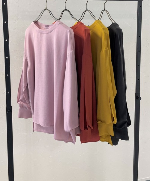 「Droite lautreamont」 長袖ブラウス 2 ピンク レディース_画像5