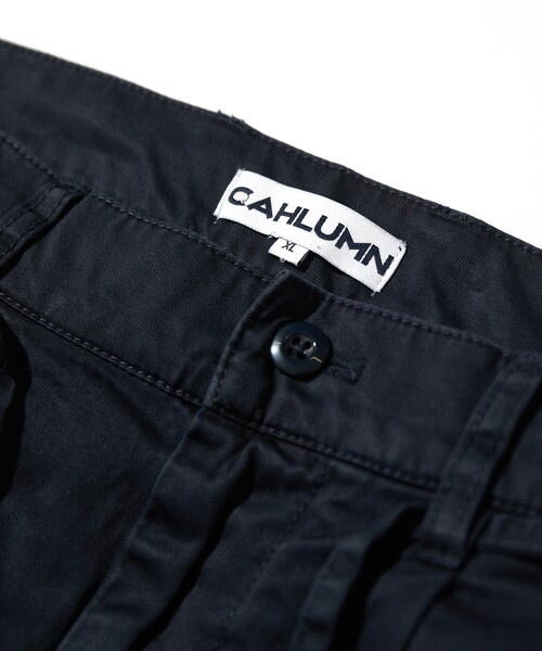 「CAHLUMN」 チノパンツ MEDIUM ネイビー メンズ_画像3